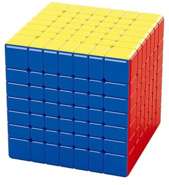 XMDCuber Meilong 7M V2 Magnetic Speed Cube 7x7 – Stickerless 63 mm Magic Cube mit 144 Magneten