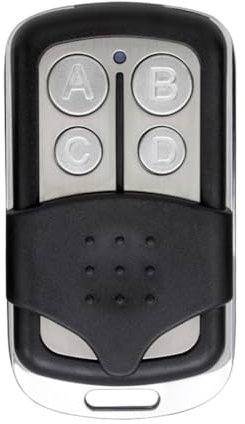 Bnnlqpsttg - Mando a distancia de garaje universal duplicador 433 MHz compatible con interruptores 8/10 DIP, abridor de puerta de código fijo