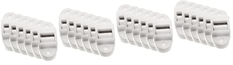 UPKOCH 24pcs Replacement Belt Guide Roller for Shutter Straps Easy Install Dust Collector Internal Brush to Reduce Dust and Save Energy