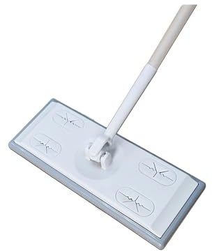 YUMEHDVHE Trapeador Electrostático con Colector De Polvo, Trapeador Plano Multifuncional, Trapeador Húmedo Y Seco, Sin Lavado, con 5 Piezas De Papel For Trapeador.