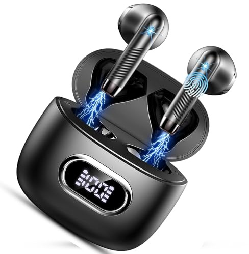 Neu 2025 KI Übersetzer Kopfhörer, 3-in-1 Echtzeit Sprachübersetzer Ohrhörer mit 164 Sprachen & 7 Modi, Bluetooth 5.4 Kopfhörer Übersetzer mit App, LED Display, 42H Laufzeit für Reisen/Business Schwarz