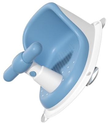 WRITWAA Badewannensitz für Babys aus Robustem Pp mit Geräumigem Offenem Design und Praktischem Sitz für Komfortables Baden Neugeborener und Kleinkinder