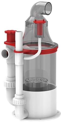 Aquarium Protein Skimmer, Aquarium Filter Equipment for 1–1.5 Tons of Water, Built-in Filter, Efficient Waste Removal, No Power Required, for Reef Tank, Saltwater Tank