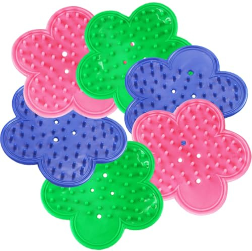 Enlève-épines pour Rosiers 6 Pièces en Plastique Souple | Retire Épines et Feuilles des Tiges, Léger et Portable, pour Fleuristes et Cours Florales