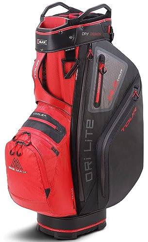 Big Max Dri Lite Tour Cartbag rot/schwarz