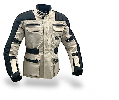 TLA EXPLORA LIGHT Giacca moto con protezioni omologata CE classe A, fodera impermeabile rimovibile, taglie sino 7XL uomo, donna, Giubbotto moto Enduro mezza stagione, estiva
