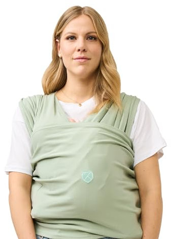 Koala Babycare Babytragetuch - Einfach anzuziehen - Elastisches Tragetuch bis zu 15 kg - Verstellbar und Unisex