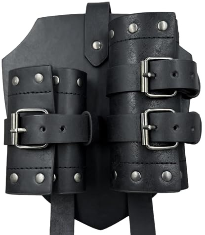 Ruwshuuk Portacoltelli da cintura, cintura per coltelli da spalla - per coltelli portatili posteriore - Cintura per trasporto coltelli leggera Cintura posteriore per coltelli per donna uomo