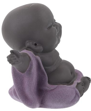 Ciieeo Niedliche Mini-Statue Buddha-Tee-Haustier Schreibtisch-Dekoration Feng-Shui-