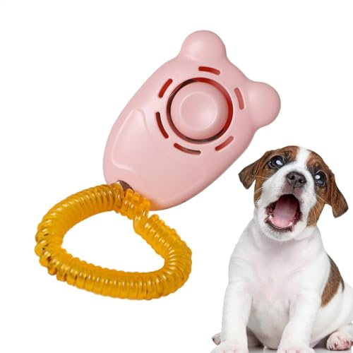 Pet Training Clicker für Katzen | Verhaltenstraining Hund Welpen Clicker mit Armband - Haustierbedarf, leicht, Hundeverhaltenshilfe für Welpen, Vögel, Katzen