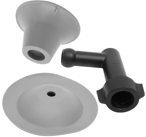 Housoutil Pistone Flessibile Per Wc Sturalavandini Resistente Comodo Da Impugnare Design Flessibile Testa a Spirale Pulizia Efficiente