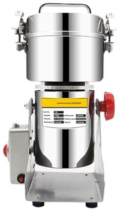 Molinillo For Granos, Especias, Hierbas, Cereales, Café, Alimentos Secos Molino Eficiente Esfuerzo(800G)