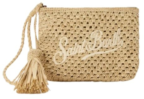 Saint Barth BOLSO DE MANO RAFFIA