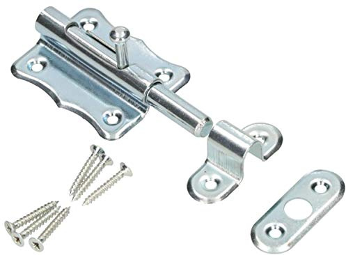 KOTARBAU® Türriegel 50 mm Grendelriegel Schlossriegel Verriegelung Schieberiegel Torriegel Möbelriegel Schubriegel Bolzenriegel