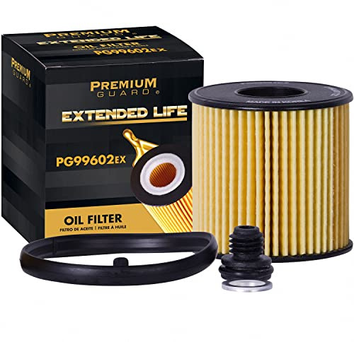 Premium Guard Extended Life Oil Filter up to 10k Miles PG99602EX | Fits 2021-2025 Hyundai Elantra, 2022-2025 Kona, 2020-2025 Sonata, 2025 Kia K4, 2022-2024 Hyundai Creta Grand