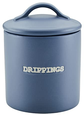 Ayesha Curry Ceramics Bacon Grease Jar/Container, 21 Ounce - Anchor