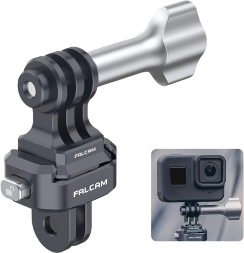 ULANZI Falcam F22 Quick Release Kit - Convert Action Camera to F22 QR System, Aluminum Mounting Adapter for DJI & Action Cameras