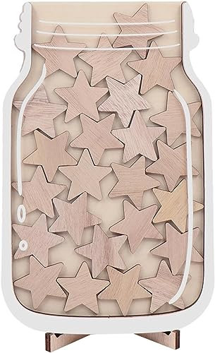 EXQST Star Reward Jars System Personalisierte Star Belohnungsgläser für Schüler Klassenzimmer Board Magnetische Belohnungsgläser Visuelle Stundenpläne für Kinder Schulbedarf