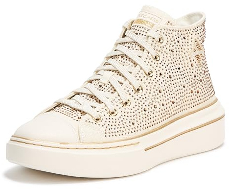Skechers Court Classics Women's,Cordova Classic-Glitz N Glam,GLD,8.5 M US Gold
