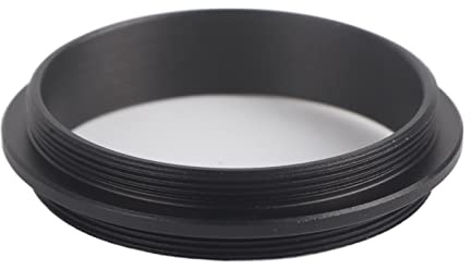 M42-auf-M42-Stecker-auf-Stecker-Kupplungsringadapter, Langlebige Aluminiumlegierung, Praktisch und Praktisch mit Fester Verbindung für Filter
