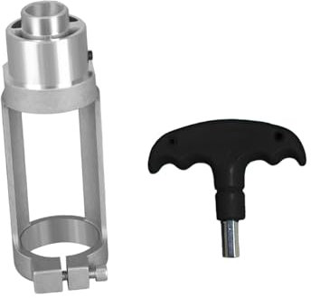 Milageto Vierkantlochbohrer, Befestigung mit fester Halterung, Holzbearbeitungswerkzeug, robustes Hochleistungs-Zubehör aus Aluminiumlegierung