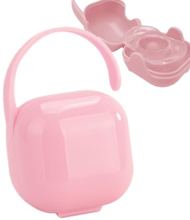 Schnullerbox | Tragbare Schnullerbox - Outdoor Schnullertasche Schnullertasche Schnullertasche Schnullerbox für unterwegs, Rosa, riferimento alla descrizione, Siehe Beschreibung