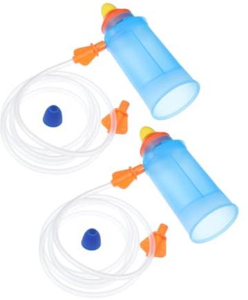 Toddmomy 2 Piezas Irrigador Nasal para Uso Casero Unidades Botella de Limpieza Nasal Atomizador Diario de Adultos