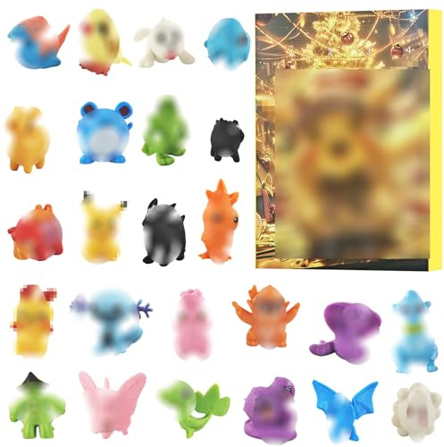 Adventskalender 2025, Advent Calendar Enthält 24 Figurens, Anime Adventskalender, Weihnachtskalender Countdown, Geschenk zu Weihnachten für Fans