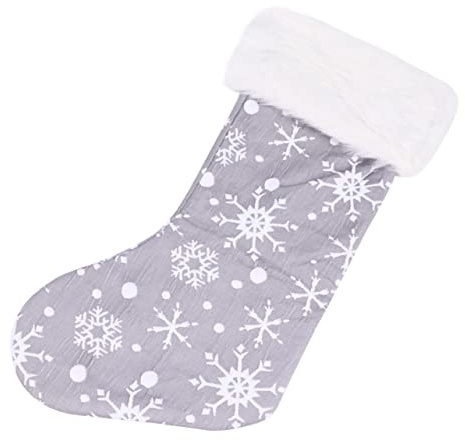 TOPBATHY Weihnachtsstrumpf Zum Aufhängen Weihnachtssocke Süßigkeitenbeutel Weihnachtsbaumschmuck Weihnachtsanhänger Weihnachtsbedarf