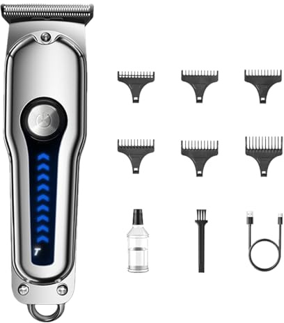 Bkljkf Cortapelo Inalámbrico - Para Caballero Y Cortapelos - Herramienta Silenciosa Y Ajustable Para Delineado Estilo Viaje Detallado Doméstico