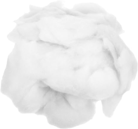 Alipis Soft Cotton Filling for Stuffed Animals and Pillows Vacuum Packed White Plush Cotton Stuffing with Shape Retention and Cushioning for Crafting Cushions and Animal-friendly Use