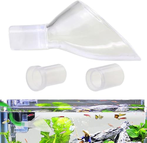 Lily Pipe für Aquarium, 3,94 x 1,81 x 1,81 Zoll | transparenter Schlauch | für Aquarium mit Abfluss und Zufluss aus Acryl – verstellbarer Schlauch für Filter für Wassertanks PeAquarium, Par-Teich