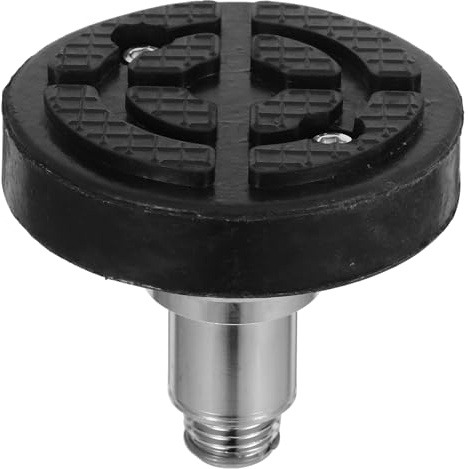 NIYANGLE Rubber Jack Pad Adapter Round Heavy Duty Anti-Slip Floor Jack Stand Pad for Vehicle Repair Workshop Maintenance