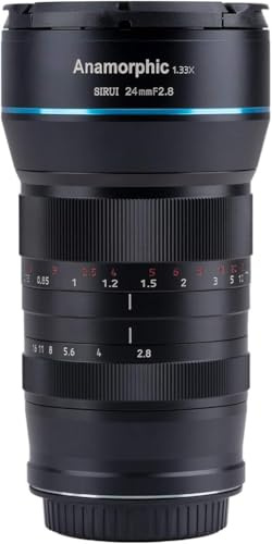 Sirui 24 mm f2.8 anamorphotisk lins 1,33 x APS-C (X-Mount), SR24-X