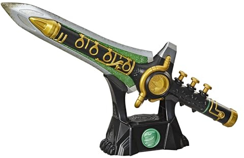 Power Rangers Lightning Collection - Dague Dragon Electronique du Ranger Mighty Morphin Vert