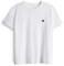 OPUS Damen Kurzarmshirt | T-Shirt SERZ Regular aus Organic Cotton White, 42
