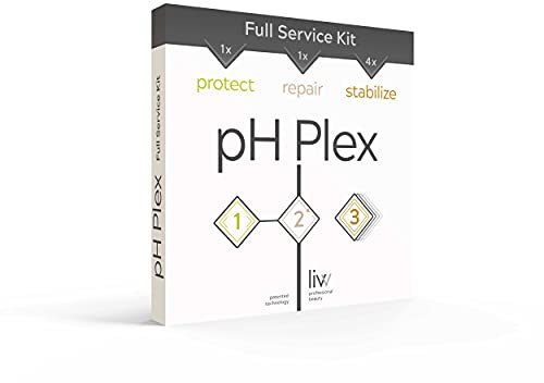 pH Plex 1 protect & 2 repair & 3 stabilize – Full Service Kit für Schutz & Reparatur beim Färben, Entfärben und Blondieren. Repariert geschädigtes Haar. Für alle Haartypen. Für optimales Haargefühl.