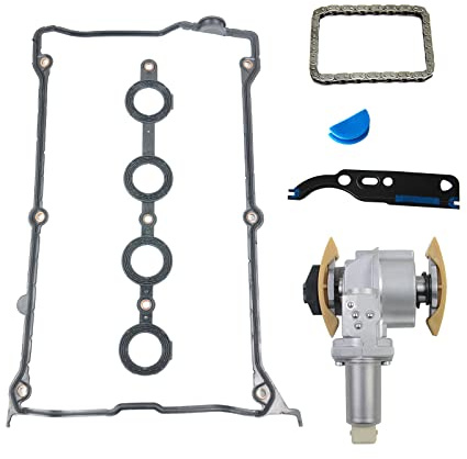 Huiruhy Sostituzione kit guarnizioni tendicatena tendicatena albero a camme per 1.8 T 058109088D 058109088B 058198217