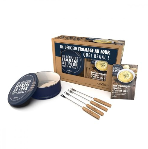 COOKUT - Coffret cuiseur fromage au four - Bleu