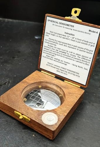 Densiometro a corona sferica convessa ~ essenziale per collezionisti scientifici appassionati di silvicoltura