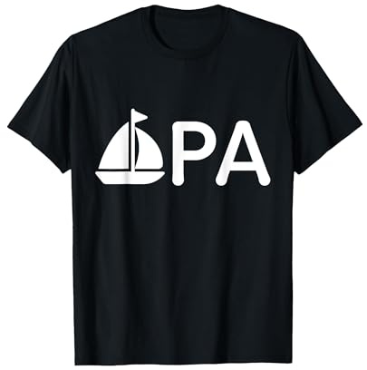 Opa Segeln Outfit - Zum Segeln mit dem Opa T-Shirt