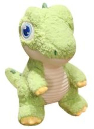 Dinosaurier Plüschtier Stofftier Kuscheltier, Groß Dinosaurier Stofftier Riesen Kuscheltier Plüsch Kissen Puppe Kuschelkissen, zum Spielen und Kuscheln, Geschenk für Kinder Mädchen (55 cm,Gelb)