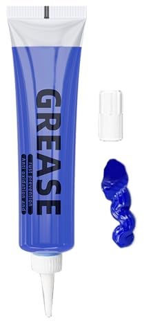 Fuuxtci Grasa De Litio En Tubo,20 g Grasa para Cojinetes de Alta Temperatura Lubricante para Motores - Lubricante Resistente Duradero Portátil para Engranajes de Coche, Equipo, Garaje, Vehículo,