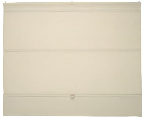 RINGBLOMMA Roman blind, beige, 120x160 cm