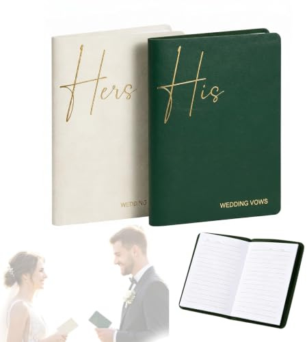 DKLUOLAN Briefe an die Braut Buch - Hochzeitsgeschenk für die zukünftige Braut, Erinnerungsbuch mit 14 Seiten, Goldfolien-Design, Grün-Weiß