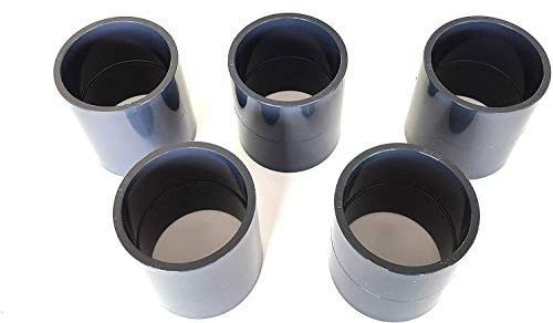 Lot de 5 Manchons ø 63 mm intérieur PVC pression PN16