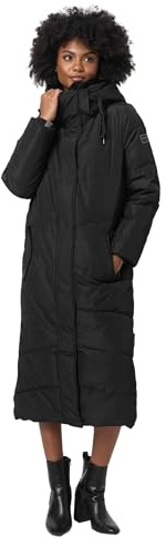 Navahoo Damen Winterjacke warmer Wintermantel Parka Winter Jacke lang gesteppt B976