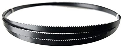 BomDog Bandsägeblätter, 3-Teiliges Kohlenstoffstahl-Bandsägeblatt, Gebogenes Schneiden Von Weichem Metall, Schwarzes Bandsägeblatt, Bandsägenmaschinenzubehör/1400X6X10T