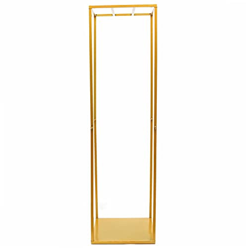 Traubogen Hochzeitsbogen Gold Hochzeit Metall Hexagon Ballon Bogen Hochzeitsfeier Golden oldener Zeremonie Ideal für Hochzeit, Geburtstag, Party, Dekorationen, Jubiläum,2.2m