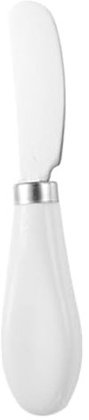 Folpus Couteau à Beurre, Couteau à tartiner Le Sandwich en Acier Inoxydable, Couteau à tartiner Le Fromage pour Le Petit déjeuner, Le Dessert, la, Blanc